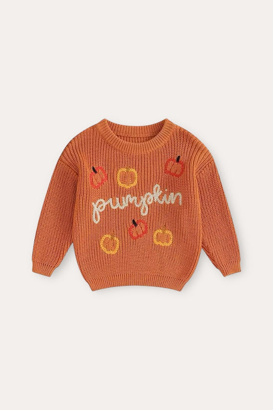 Pumpkin Halloween Sweater | Orange