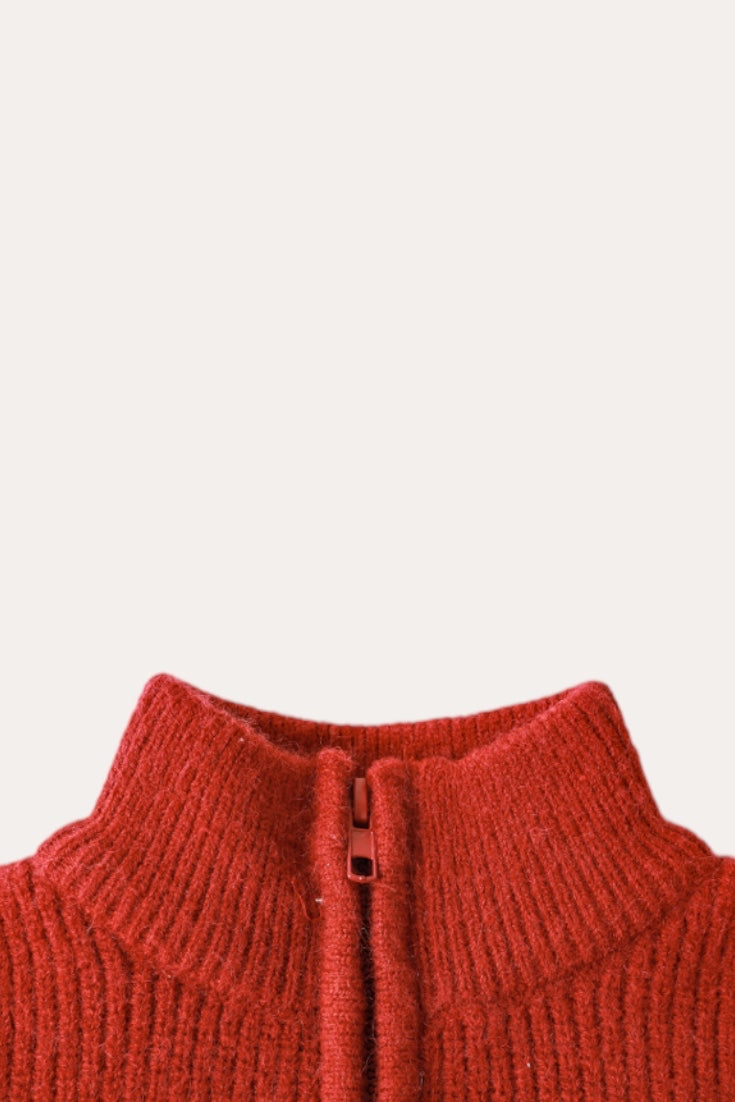 Lion Sweater | Red
