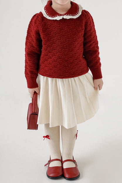 Pelion Sweater | Red