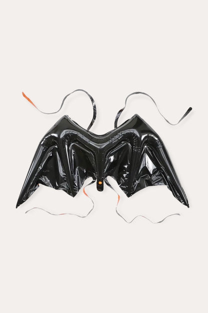 Halloween Bat Wings Aluminum Film Balloon | Black