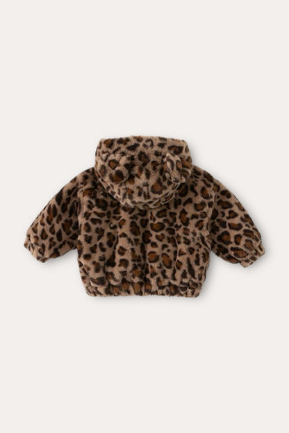 Leopard Jacket | Dark Brown