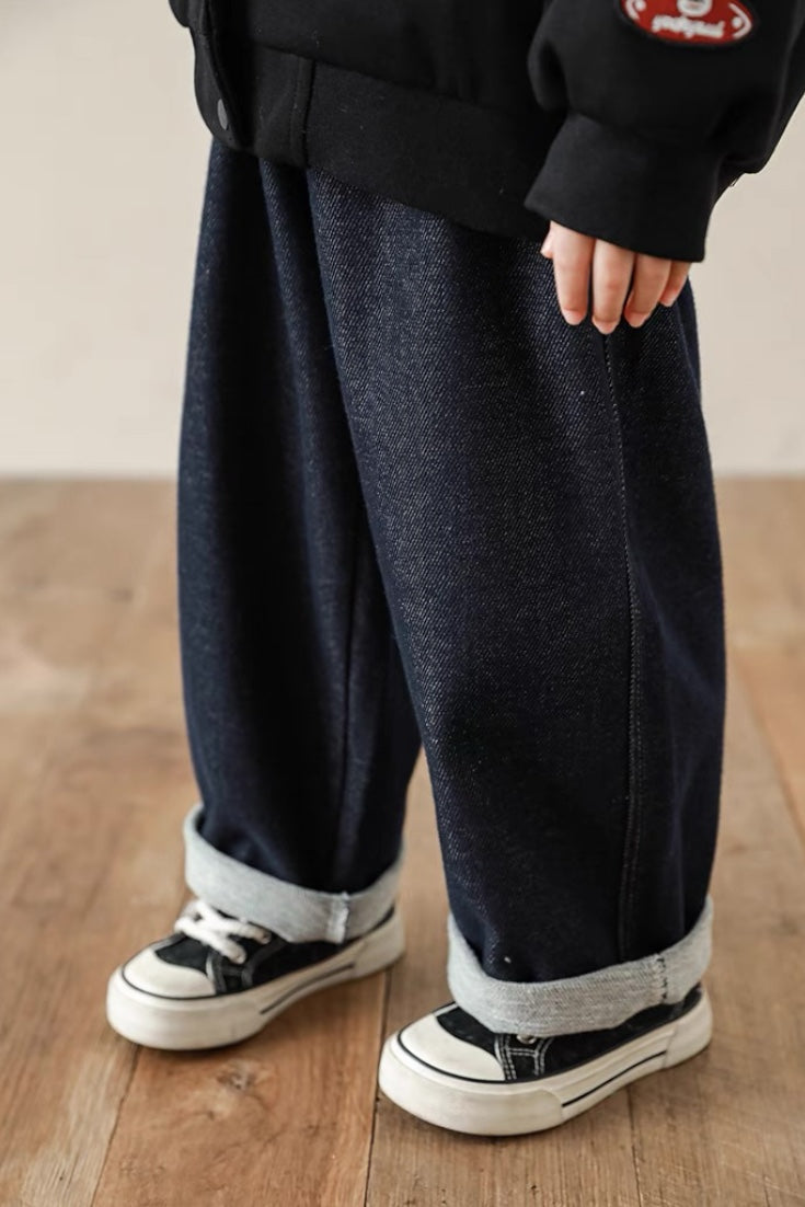 Barne Jeans Trousers | Navy