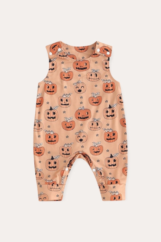 Pumpkin Romper | Light Orange