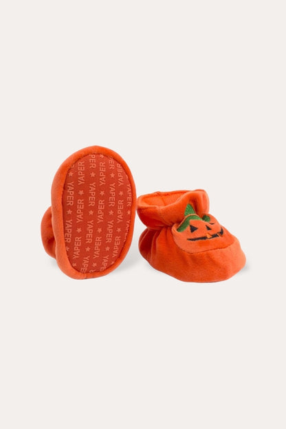 Pumpkin Newborn Toddler Anti slip Footwear | Orange