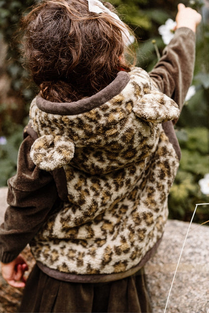 Leopard Gilet | Brown