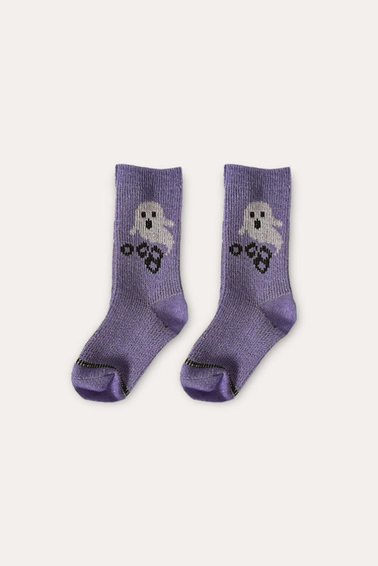 Boo Socks | Purple