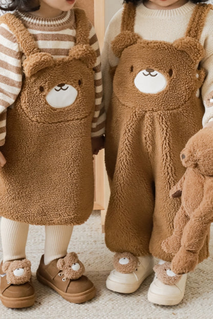 Teddy Bear Jumpsuit | Brown