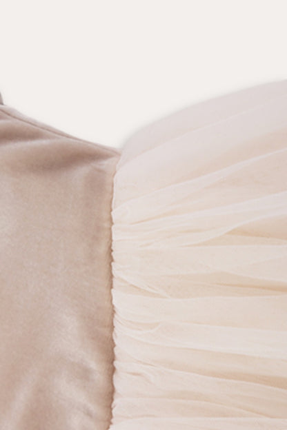 Ballerina Dress | Gray Pink