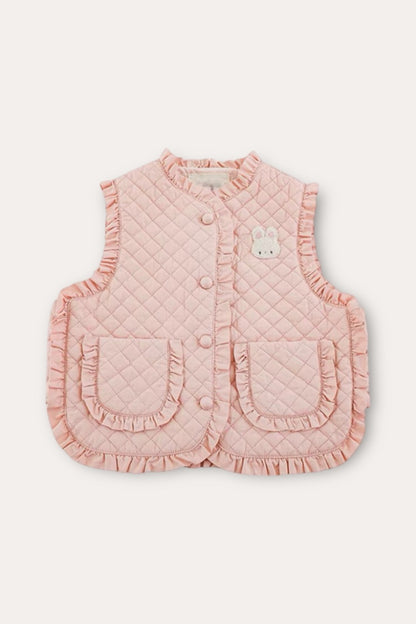 Bunny Gilet | Pink