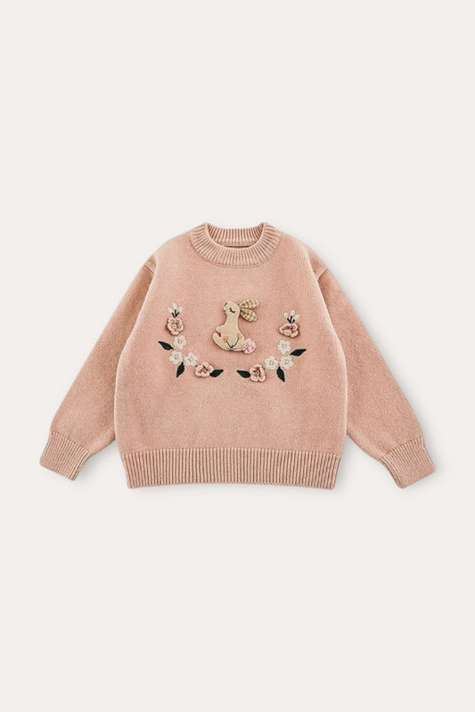 Rabbit Sweater | Pink