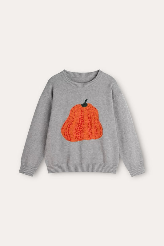 Pumpkin Sweater | Gray