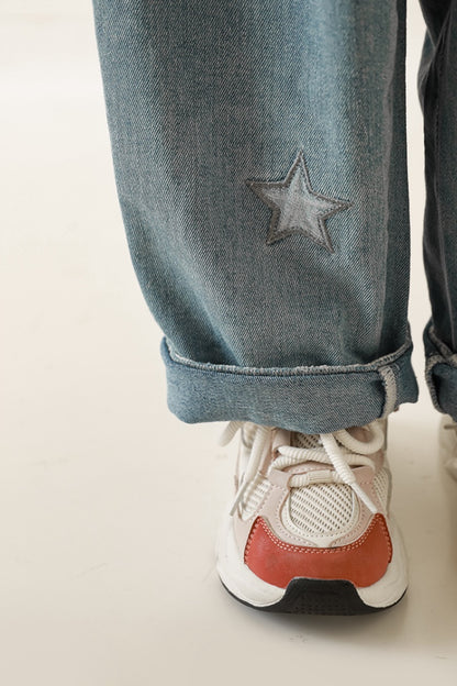 Star Jeans Trousers | Light Blue