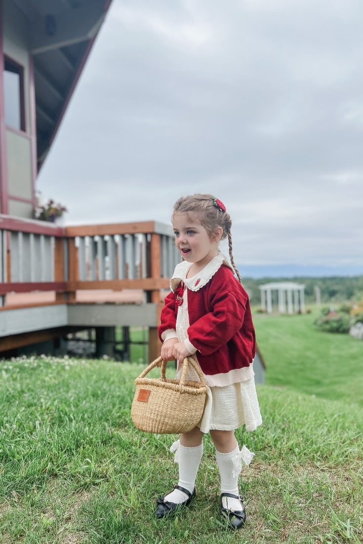 Strawberry Garden Jacket | Red