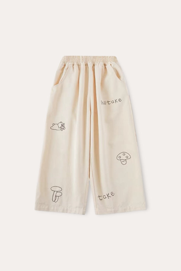 Shiitake Trousers | Beige