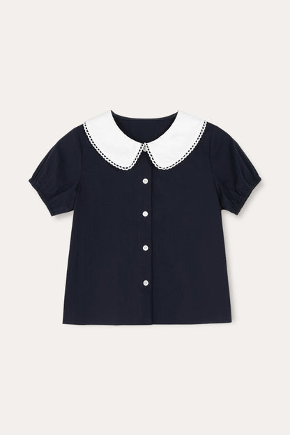 Poda Blouse | Navy