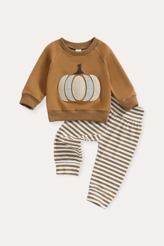 Pumpkin Set pyjamas | Orange Brown