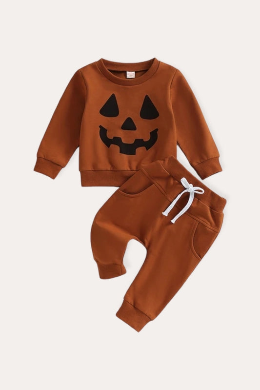 Pumpkin Set Pyjamas | Orange