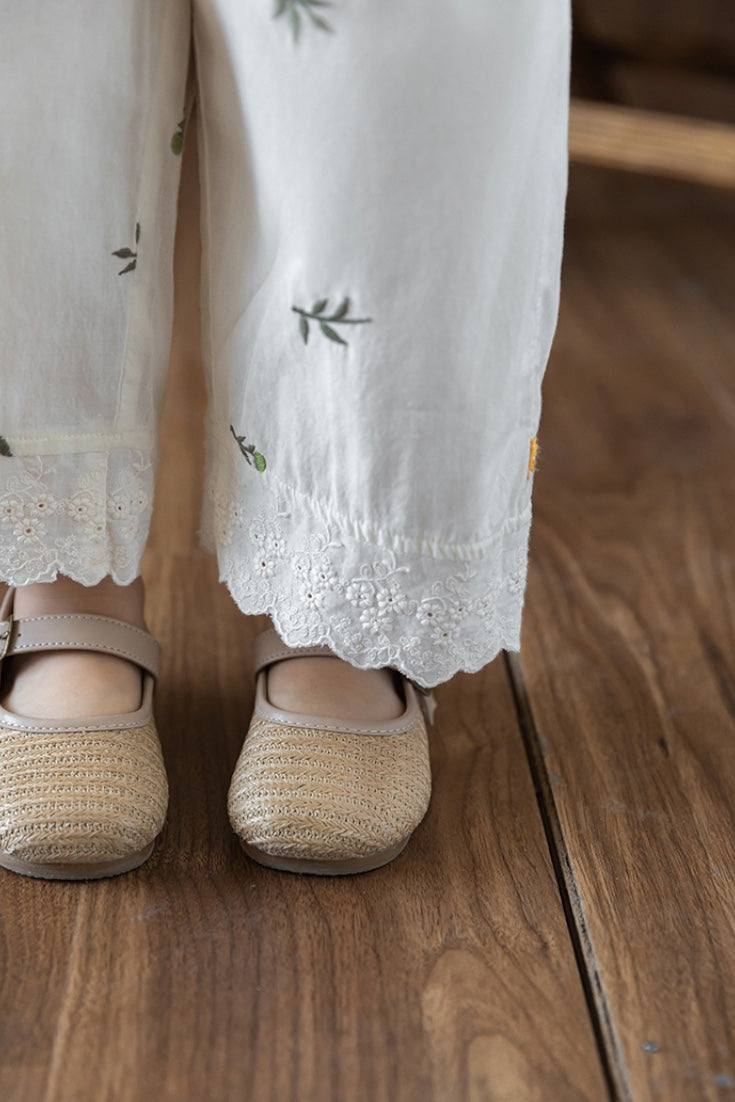 Sunflower Trousers | White