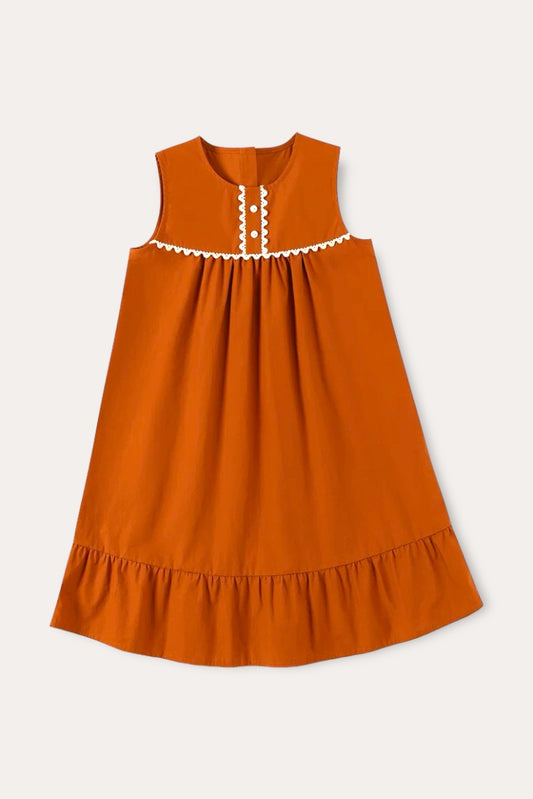 Davoni Dress | Orange