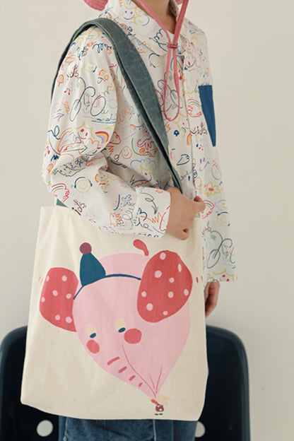 Happy Zoo Elephant Bag | Pink