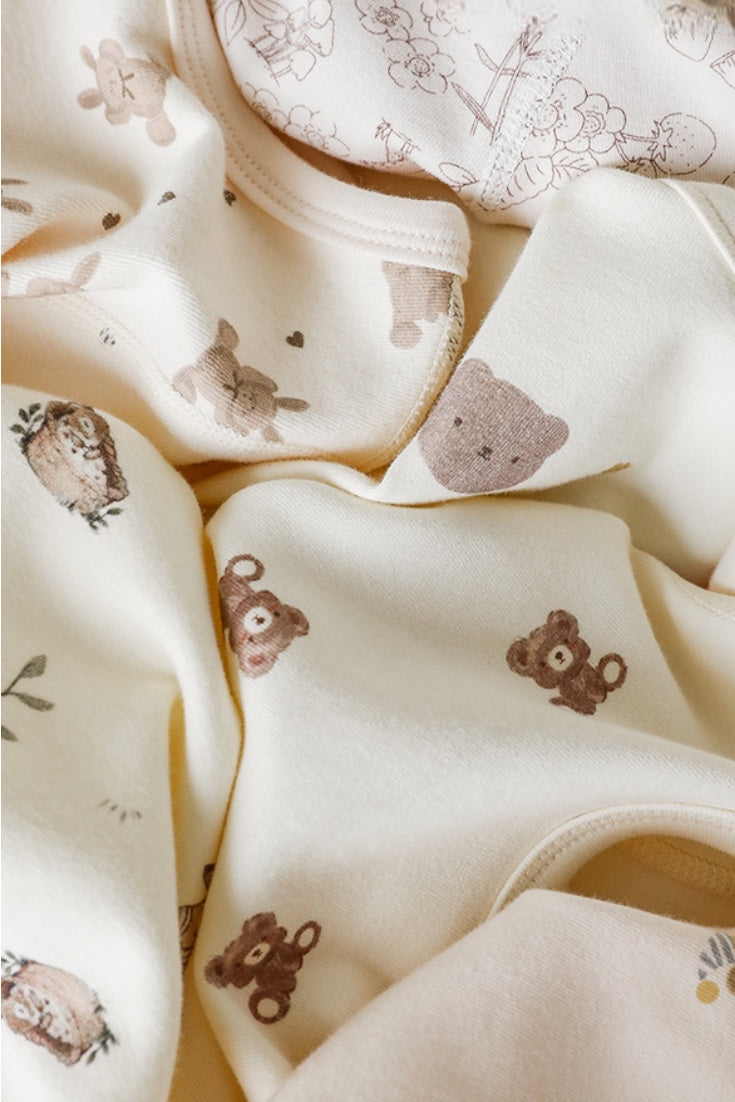 Cute Bear Pyjamas | Beige