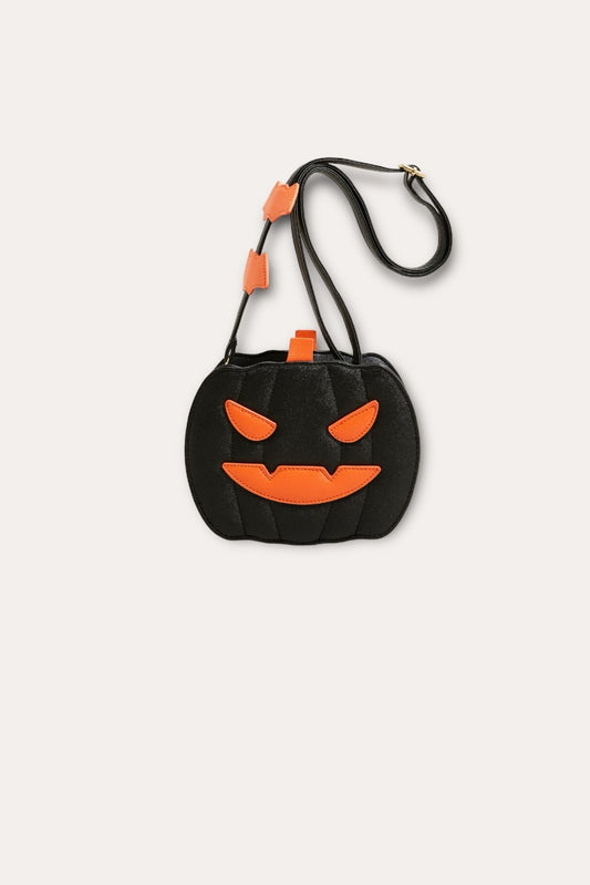 Pumpkin Halloween Bag | Black