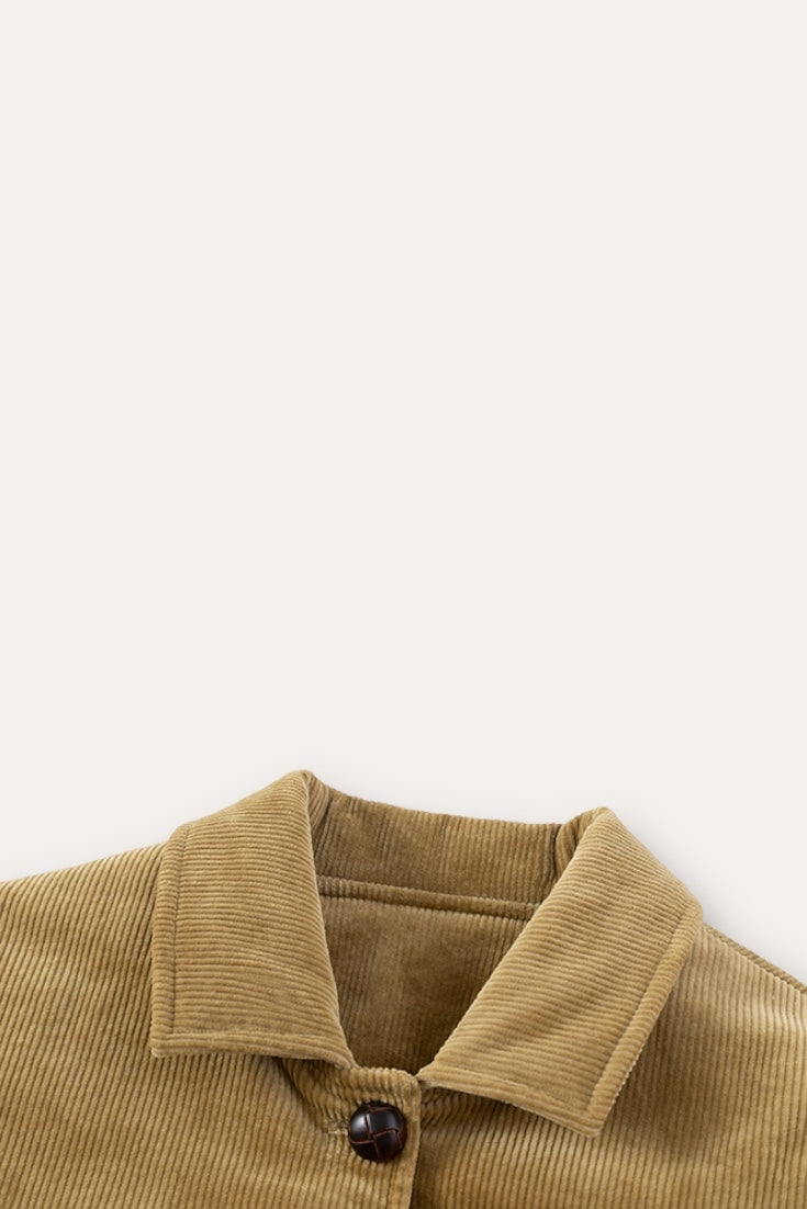 Lorien Coat | Dirt Brown