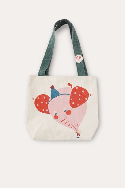 Happy Zoo Elephant Bag | Pink