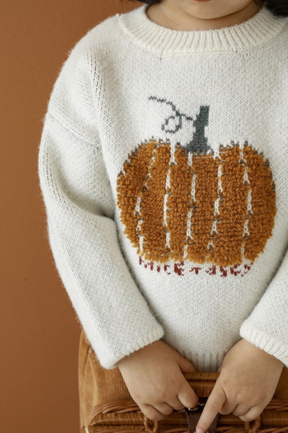 Pumpkin Sweater | Beige