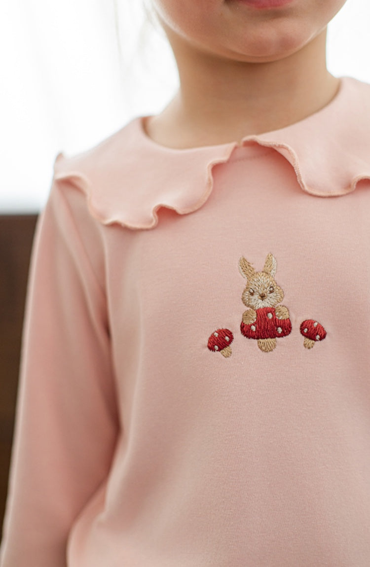Buna Bunny Mushroom Shirt | Pink