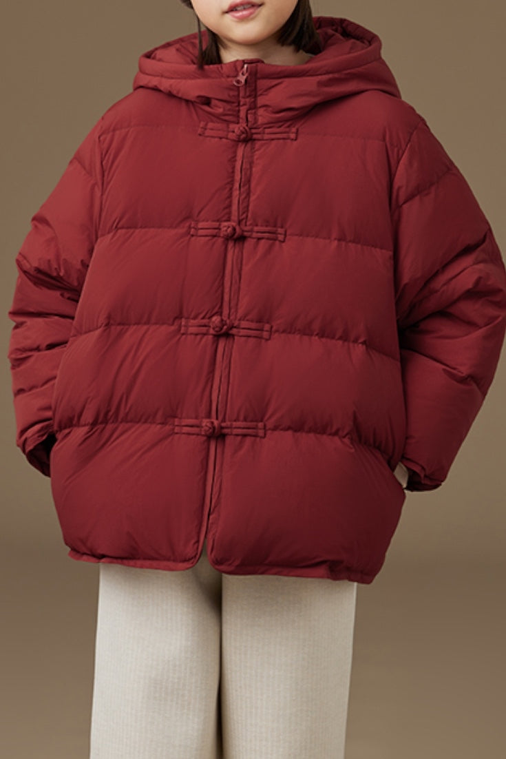 Ting Jacket | Wine Red