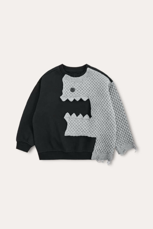 Dinosaur Sweatshirt | Black