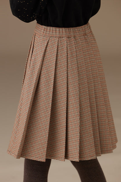 Kojse Skirt | Orange Brown