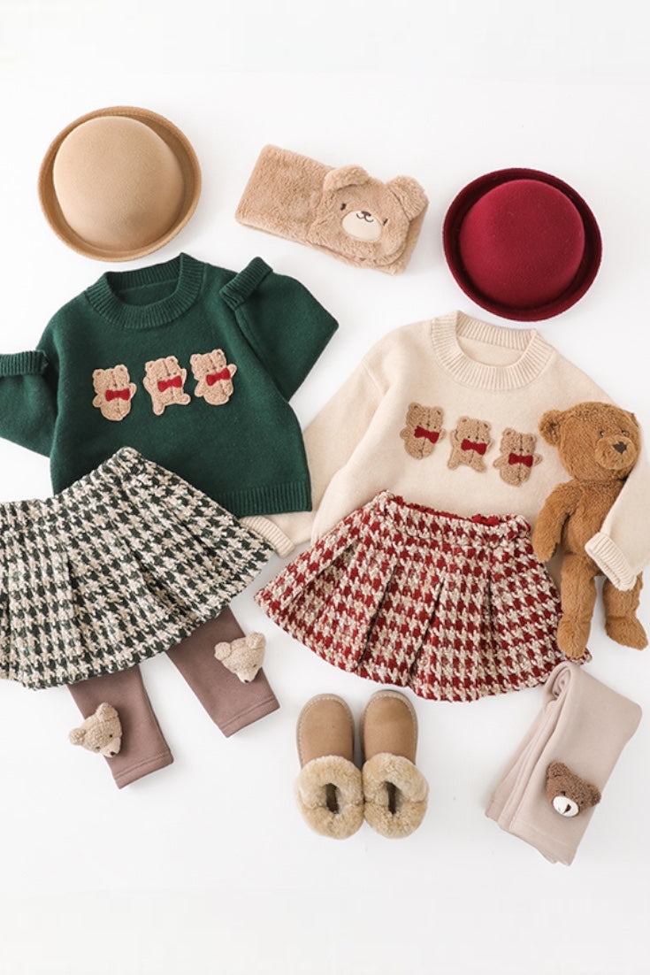 Teddy Bear Sweater | Green