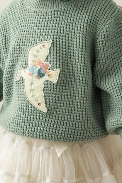 Bobi Bear Sweater | Green