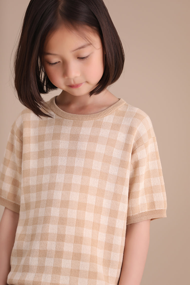 Sander T-shirt | Caramel