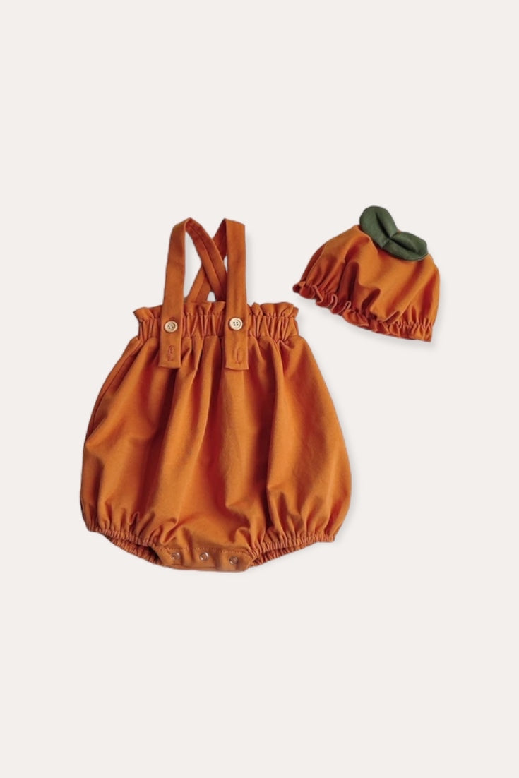 Pumpkin Romper | Orange