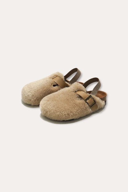 Teddy Sandals | Brown