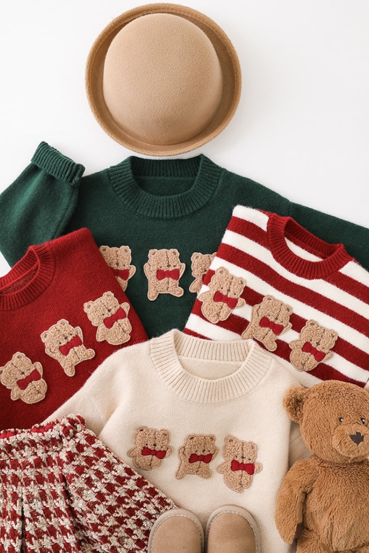 Teddy Bear Sweater | Green