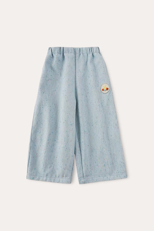 Happy Zoo Bunny Trousers | Blue