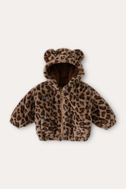 Leopard Jacket | Dark Brown