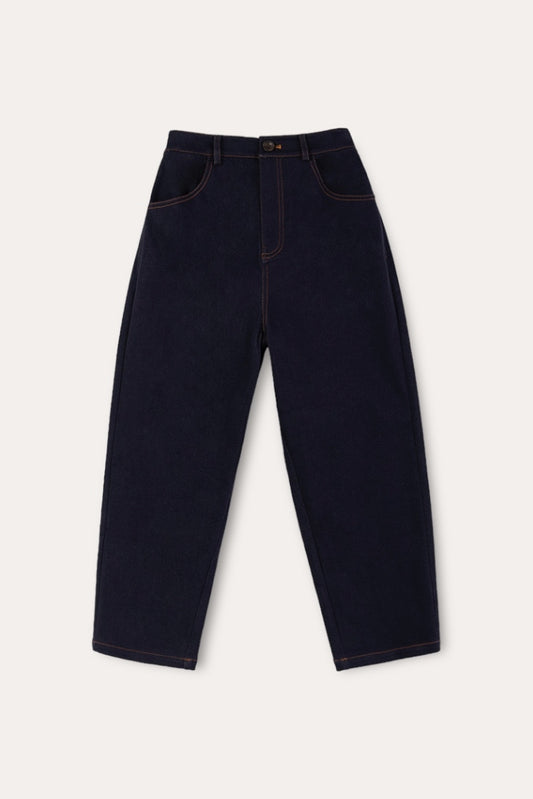 Zúžené kalhoty Alison Denim | námořnictvo