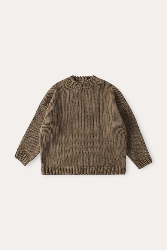 Vos Sweater | Tobacco Brown