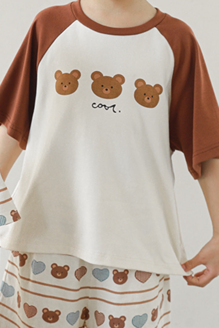 Bear T-shirt | Brown