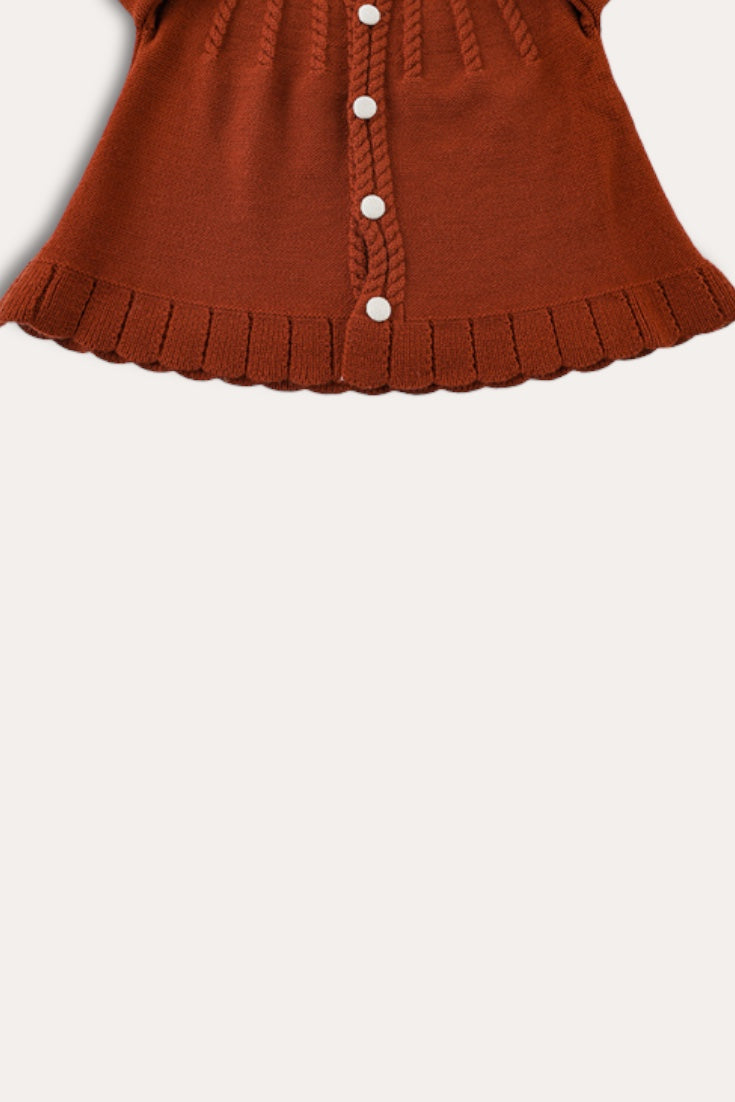 Keyla Cardigan | Brownish Red