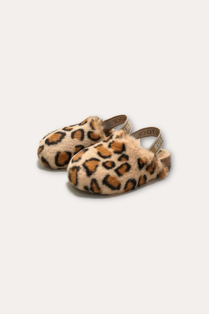 Leopard Teddy Sandals | Sorrell Brown