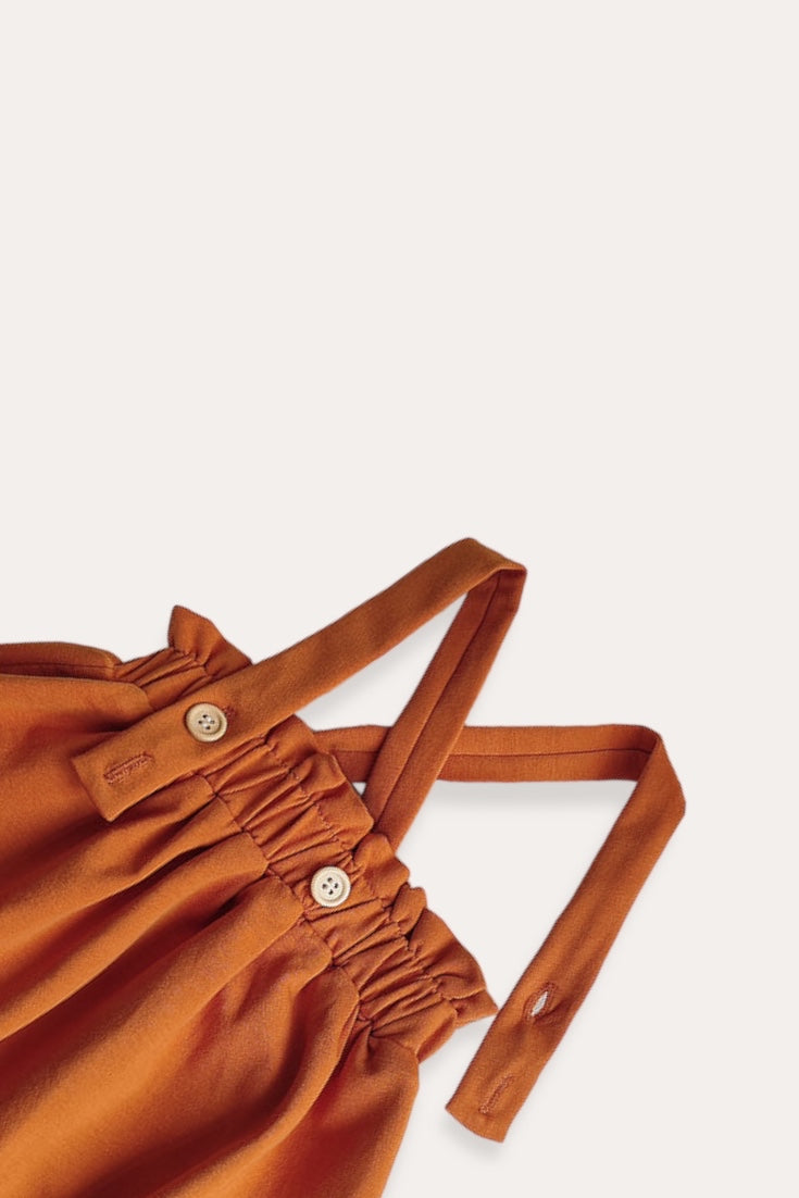 Pumpkin Romper | Orange