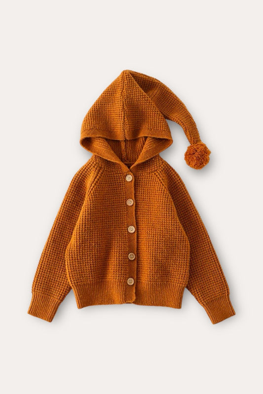 Clio Cardigan | Orange