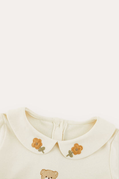 Regu Flower Shirt | Beige