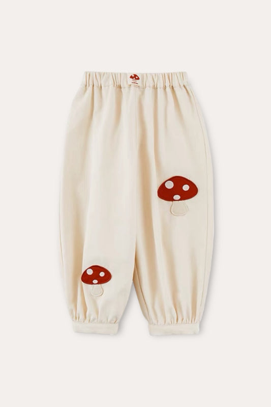 Mushroom Trousers | Beige